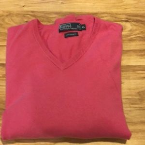 Men’s xl 100% cashmere v-neck